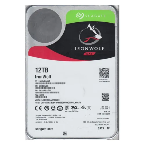 Seagate 2GS116-500 | IronWolf 12TB 7200RPM SATA 6Gb/s 3.5-inch NAS Hard Drive Refurbished - Seagate refurbished available on Gotodirect