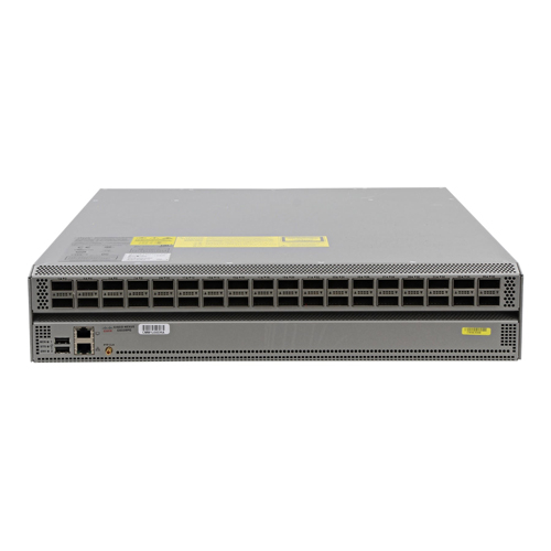 Buy Cisco N9K-C9336PQ-RF | Nexus 9000 Series 9336P 36 x QSFP+ Ports 40GBase-X Layer 3 Managed 2U Rack-mountable Gigabit Ethernet Network Switch Refurbished - $1657.89 Cisco N9K-C9336PQ-RF | Nexus 9000 Series 9336P 36 x QSFP+ Ports 40GBase-X Layer 3 Managed 2U Rack-mountable Gigabit Ethernet Network Switch Refurbished - Cisco Systems Inc. refurbished available on Gotodirect