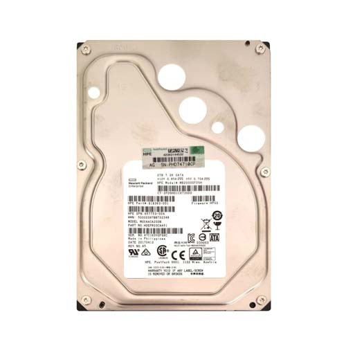 HP 818363-001 | 2TB 7200RPM SATA 6Gb/s Hot-Pluggable 3.5-Inch Midline Hybrid Hard Drive for ProLiant Server & Storage Array Refurbished - Hewlett-Packard (ou HP en abrégé) refurbished available on Gotodirect