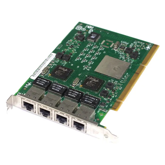 Intel D35031 | PRO/1000 GT Quad-Ports RJ-45 1Gb/s 10Base-T/100Base-TX/1000Base-T Gigabit Ethernet 133MHz PCI-X Server Network Adapter Refurbished - Intel refurbished available on Gotodirect