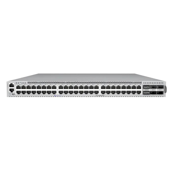 Extreme Networks EN-SLX-9030-48T-4C-AC-F | SLX 9030-48T 10GBaseT Switch AC with Front to Back Airflow, Supports 48x10GE/1GE + 4x100GE/40GE Refurbished -  refurbished available on Gotodirect