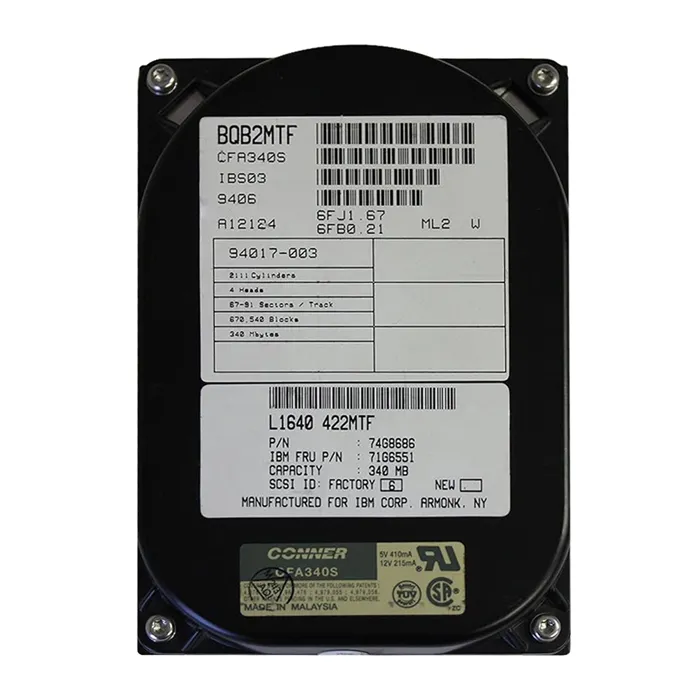 Buy IBM 74G8686 | 340MB SCSI 50-Pin 3.5-Inch Hard Drive Refurbished - $435.81 IBM 74G8686 | 340MB SCSI 50-Pin 3.5-Inch Hard Drive Refurbished - refurbished available on Gotodirect