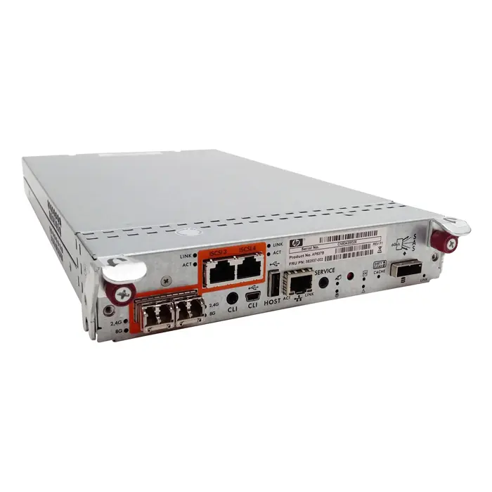 HP AP837BR | Dual Port Fiber Channel iSCSI Controller for Modular Smart Array MSA P2000 G3 Refurbished - Hewlett-Packard (ou HP en abrégé) refurbished available on Gotodirect