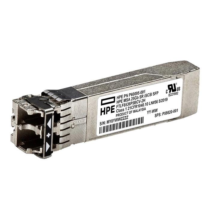 HP P59820-001 | MSA 25Gb/s Short Range ISCSI SFP28 Transceiver Module Refurbished - Hewlett-Packard (ou HP en abrégé) refurbished available on Gotodirect