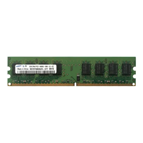 Samsung M378T5663QZS-CF7 | 2GB DDR2-800MHz PC2-6400 Non-ECC Unbuffered UDIMM CL6 2Rx8 1.8V 240-Pin Memory Module Refurbished - Samsung refurbished available on Gotodirect