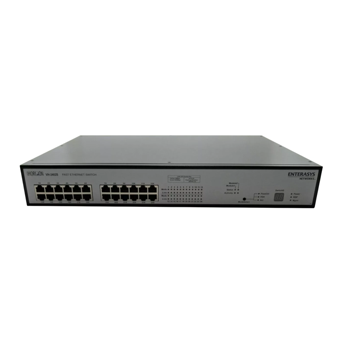 Enterasys VH-2402S | 24-Ports RJ-45 10/100Base-TX Stackable Switch Refurbished -  refurbished available on Gotodirect