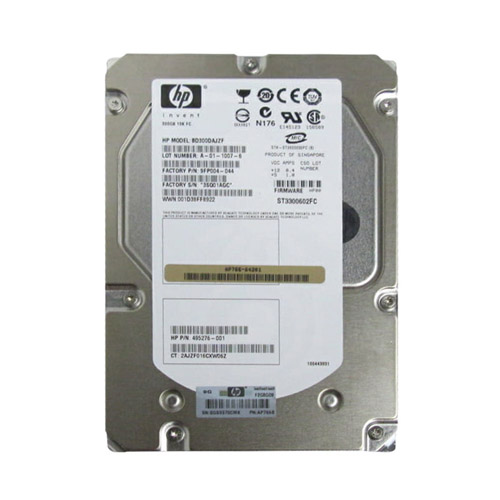 HP AP766-64201 | 300GB 10000RPM Fibre Channel 2Gb/s 8MB Cache Hot-Pluggable Dual Port 3.5-inch Hard Drive Refurbished - Hewlett-Packard (ou HP en abrégé) refurbished available on Gotodirect