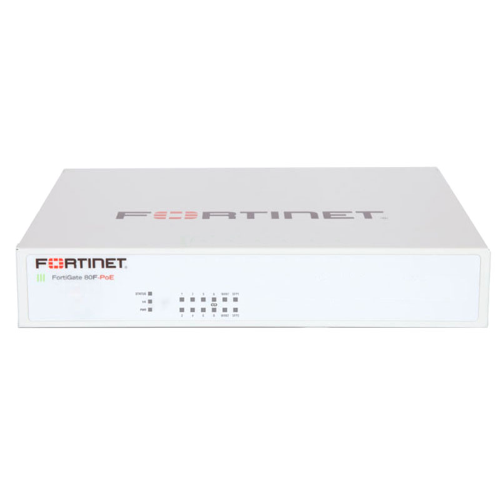 Fortinet FG-80F-POE | FortiGate 80F-PoE 6 x GE RJ45 Internal Ports + 2 x GE RJ45/SFP Shared Media Pairs + 2 x GE RJ45 FortiLink Ports Network Security Firewall Appliance Refurbished - Fortinet refurbished available on Gotodirect