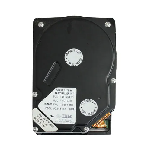 Buy IBM 56F8851 | 160MB 3600RPM SCSI 50-Pin 3.5-Inch Hard Drive Refurbished - $370.00 IBM 56F8851 | 160MB 3600RPM SCSI 50-Pin 3.5-Inch Hard Drive Refurbished - refurbished available on Gotodirect