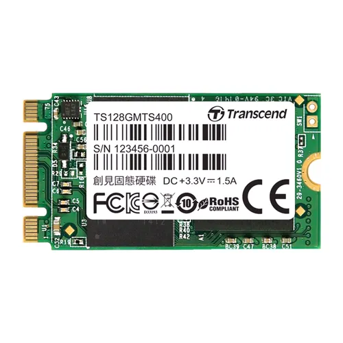 Transcend TS128GMTS400 | 128GB Multi-Level Cell SATA 6Gb/s M.2 2242 Solid State Drive Refurbished -  refurbished available on Gotodirect