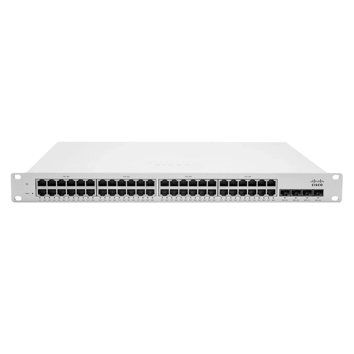 Cisco MS320-48FP-HW | Meraki MS320 Series MS320-24FP 48 x RJ-45 Ports PoE 10/100/1000Base-T + 4 x SFP+ Ports Layer 3 Managed Rack-mountable Gigabit Ethernet Network Switch Refurbished - Cisco Systems Inc. refurbished available on Gotodirect