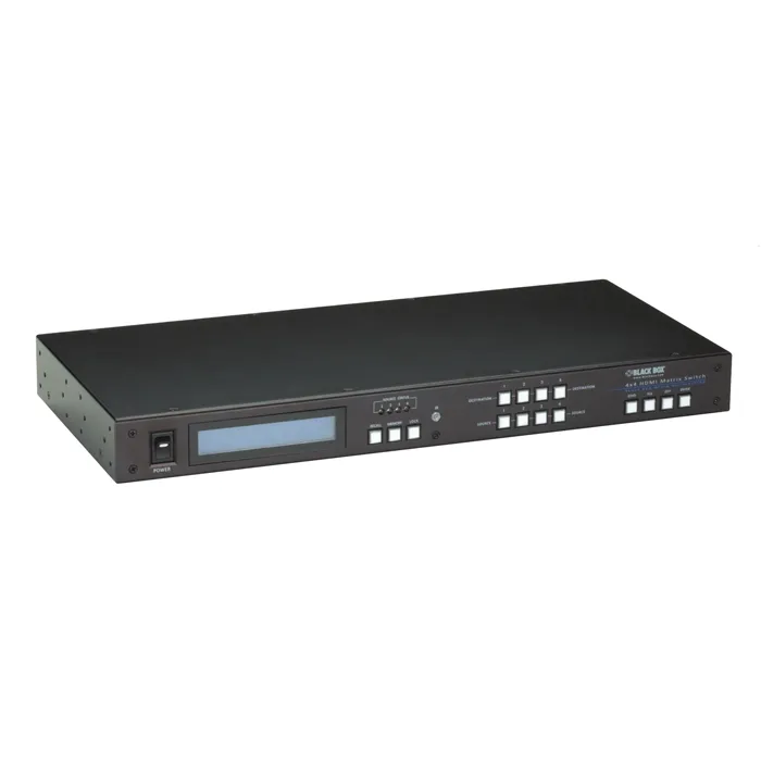 Black Box VSW-HDMI4X4-B | 4 x 4 HDMI Matrix Switch Refurbished -  refurbished available on Gotodirect