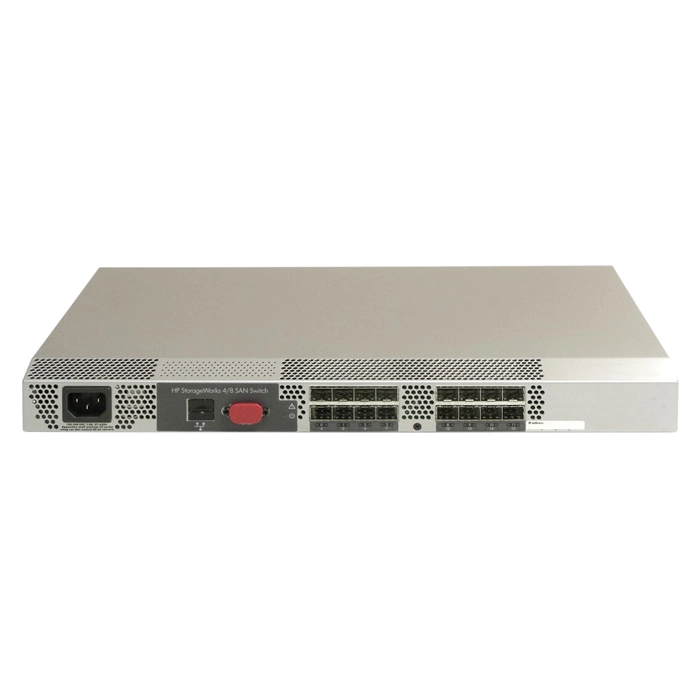 HP 411838-001 | StorageWorks 43563 Base 8-Ports 1U Rackmountable San Switch Refurbished - Hewlett-Packard (ou HP en abrégé) refurbished available on Gotodirect