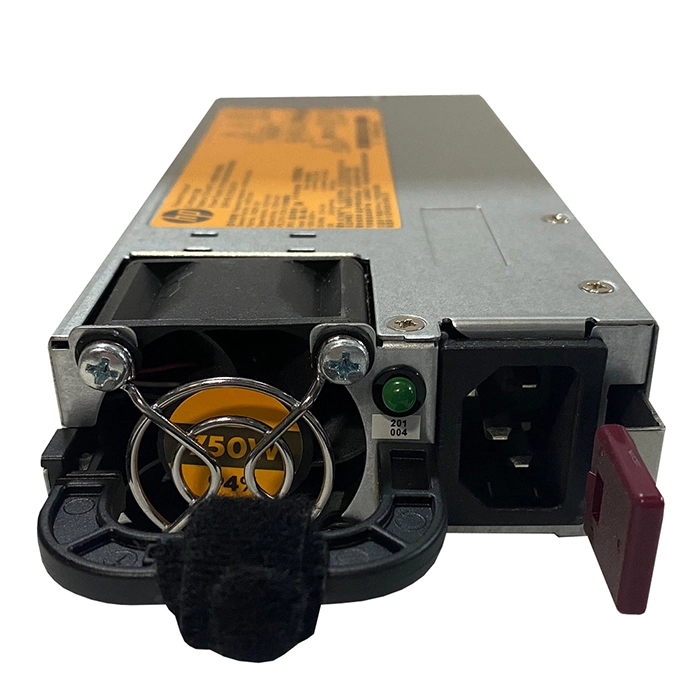 HP 742516-001 | 750-Watts 100-240V AC 9.0A 50-60Hz 80-Plus Platinum Hot-Plug Redundant Power Supply for ProLiant DL160 / DL360P / ML350 / DL380 / DL388P Gen8 Servers Refurbished - Hewlett-Packard (ou HP en abrégé) refurbished available on Gotodirect