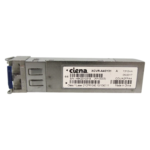 Ciena XCVR-A40Y31 | 1000Base EX LC, 40 Km, 1310 nm SFP transceiver Refurbished -  refurbished available on Gotodirect