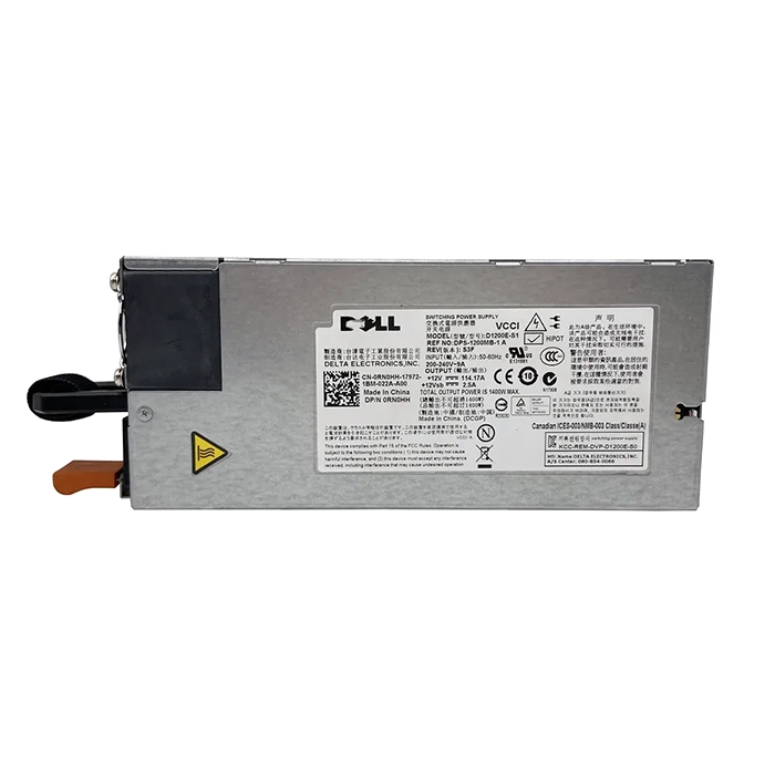 Dell 0RN0HH | 1400-Watts 200-240V AC 9.0A 50-60Hz 80-Plus Platinum Hot-Plug Power Supply for PowerEdge C6100 Server Refurbished - Dell refurbished available on Gotodirect