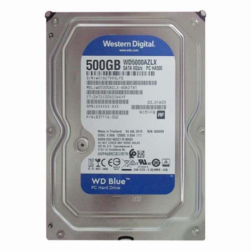 HP 837116-002 | 500GB 7200RPM SATA 6Gb/s 32MB Cache 2.5-Inch Hard Drive Refurbished - Hewlett-Packard (ou HP en abrégé) refurbished available on Gotodirect