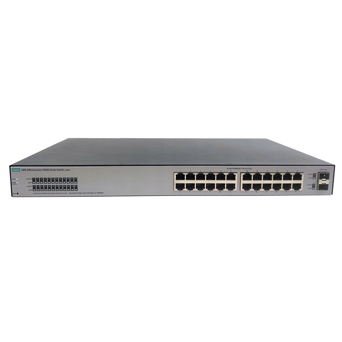 HP JL381A | OfficeConnect 1920S Series 1920S-24G-2SFP 24 x 10/100/1000Base-T RJ-45 and 2 x SFP (mini-GBIC) Ports Layer 3 Managed Gigabit Ethernet Network Switch Refurbished - Hewlett-Packard (ou HP en abrégé) refurbished available on Gotodirect