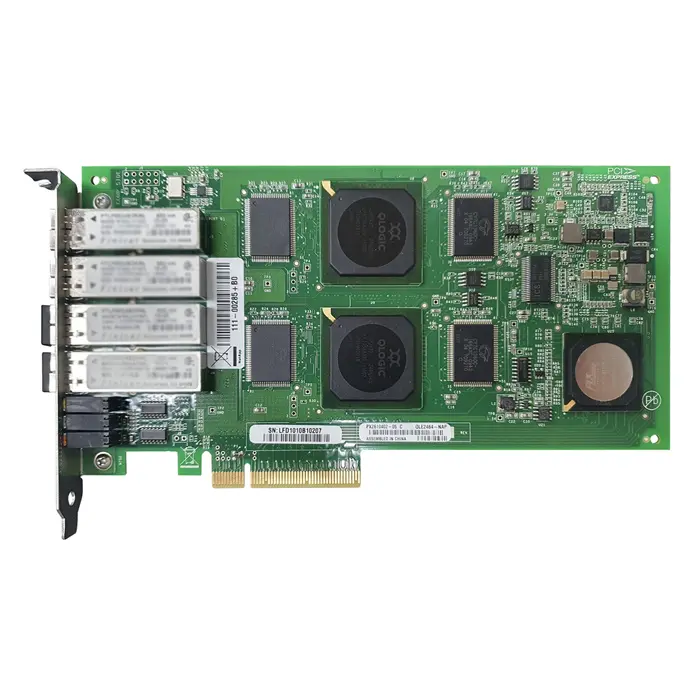 NetApp QLE2464-P-NAP | StorageWorks Quad-Ports 4Gb/s Fibre Channel PCI Express x8 Host Bus Network Adapter Refurbished -  refurbished available on Gotodirect