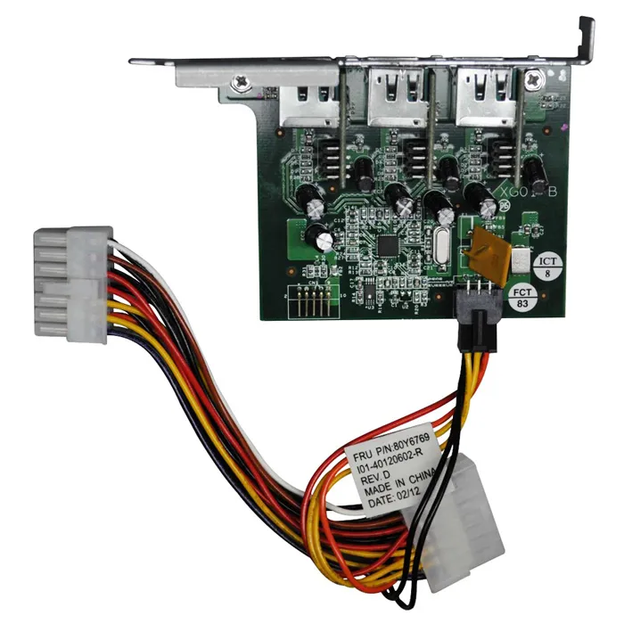 IBM 80Y6769 | 3 Port Powered USB 12-Volt PCI Express Card Refurbished -  refurbished available on Gotodirect