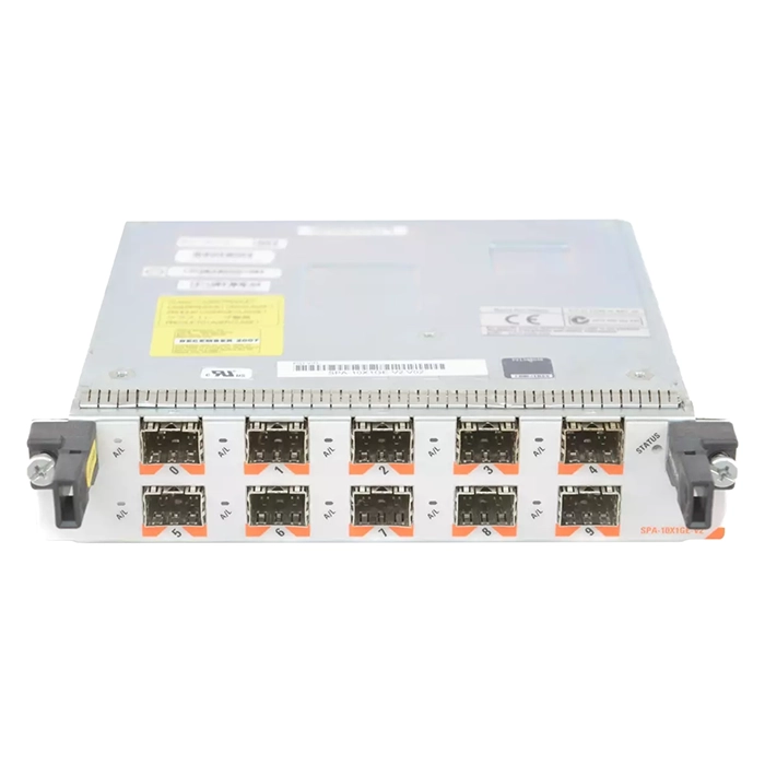 Cisco SPA-10X1GE-V2-RF | 10 x Ports SFP (mini-GIBIC) Shared Port Adapter for 7600 Series Router Refurbished - Cisco Systems Inc. refurbished available on Gotodirect