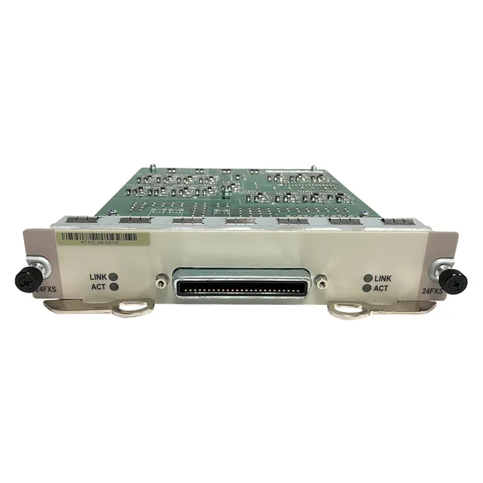 HP JG197A | ISDN Terminal Adapter Plug In Module Flexible Interface Card (FIC) FXS / 24 Analog-Port(s) for A MSR50 40 A MSR50 40 DC A MSR50 60 A MSR Refurbished - Hewlett-Packard (ou HP en abrégé) refurbished available on Gotodirect
