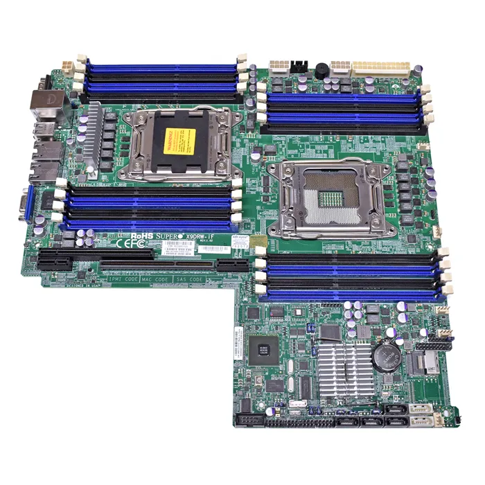 Supermicro MBD-X9DRW-IF-O | Socket LGA2011 Intel C602 Chipset Proprietary WIO System Board (Motherboard) Supports 2x Xeon E5-2600/E5-2600 v2 Series DDR3 16x DIMM Refurbished -  refurbished available on Gotodirect