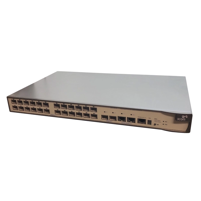 3Com 3CR17181-91 | 5500-EI 24 x SFP Ports 1000Base-X + 2 x Gigabit SFP Ports + 2 x RJ-45 Ports Layer 2 Managed Rack-mountable Gigabit Ethernet Network Switch Refurbished -  refurbished available on Gotodirect