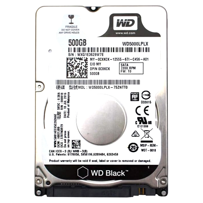 Dell 0CXKCK | 500GB 7200RPM SATA 6Gb/s 32MB Cache 2.5-Inch Hard Drive Refurbished - Dell refurbished available on Gotodirect