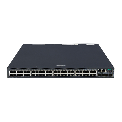 HP JH148A | FlexNetwork 5510 Series 5510 48G PoE+ 4SFP+ 48 x RJ-45 Ports PoE+ 10/100/1000Base-T + 4 x SFP+ Ports Layer 3 Managed Rack-mountable Gigabit Ethernet Network Switch Refurbished - Hewlett-Packard (ou HP en abrégé) refurbished available on Gotodirect