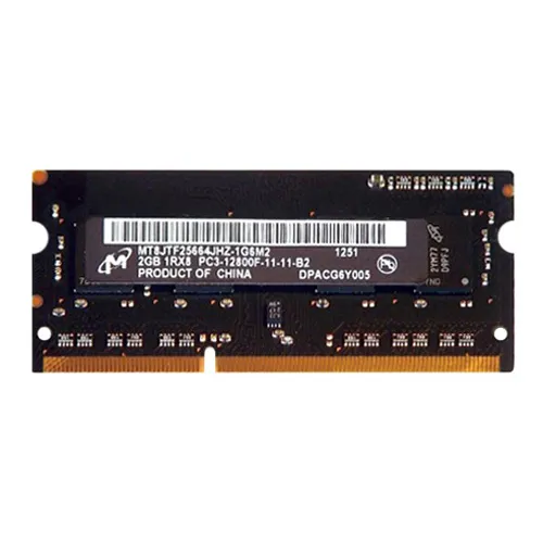 Micron MT8JTF25664JHZ-1G6M2 | 2GB DDR3-1600MHz PC3-12800 Non-ECC Unbuffered SODIMM CL11 1Rx8 1.5V 204-Pin Memory Module Refurbished -  refurbished available on Gotodirect