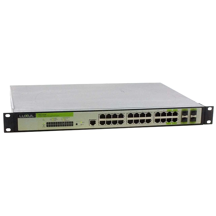 Luxul XMS-1024P | 24-Ports Gigabit Ethernet PoE Managed Network Switch Refurbished -  refurbished available on Gotodirect