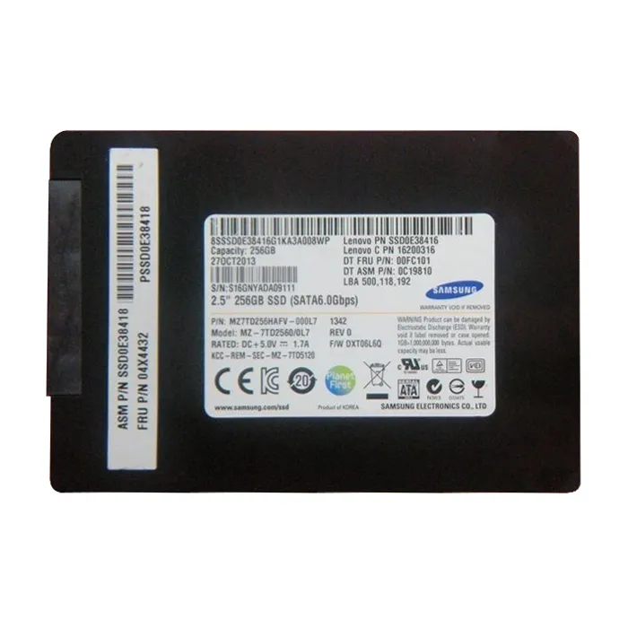 Lenovo 04X4432 | 256GB Multi-Level Cell SATA 6Gb/s 2.5-Inch Solid State Drive Refurbished - Lenovo refurbished available on Gotodirect