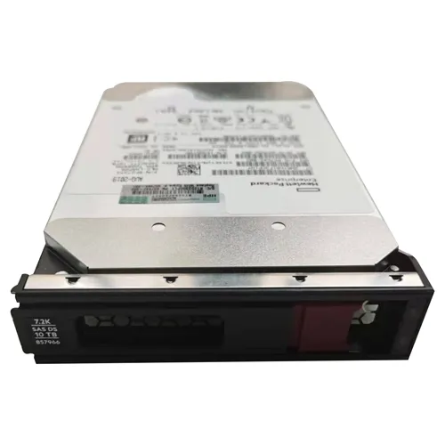 HP 857966-001 | 10TB 7200RPM SAS 12GB/s Hot-Pluggable 3.5-Inch LPc Hard Drive for ProLiant Gen10/Gen10+/Gen11 Servers Refurbished - Hewlett-Packard (ou HP en abrégé) refurbished available on Gotodirect