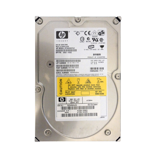 HP A7384-64201 | 300GB 10000RPM Ultra320 SCSI 8MB Cache Hot-Swappable 80-Pin LVD 3.5-inch Hard Drive Refurbished - Hewlett-Packard (ou HP en abrégé) refurbished available on Gotodirect