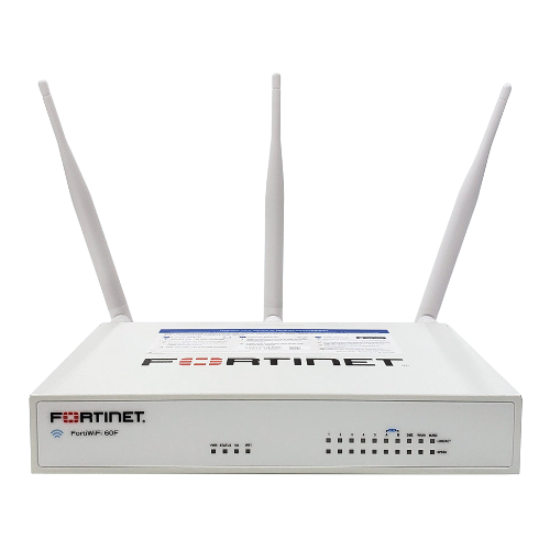 Fortinet FWF-60F-A-BDL-950-12 | FortiWifi 60F 2 x GE RJ45 WAN Ports + 1 x GE RJ45 DMZ Port + 2 x GE RJ45 FortiLink Ports + 5 x GE RJ45 Internal Ports Network Security Firewall Appliance Refurbished - Fortinet refurbished available on Gotodirect