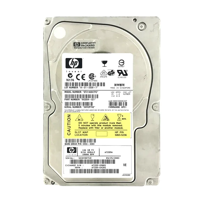 Seagate 9V2004-021 | 146GB 10000RPM Fibre Channel 2 Gb/s 3.5-Inch 8MB Cache Cheetah Hard Drive Refurbished - Seagate refurbished available on Gotodirect