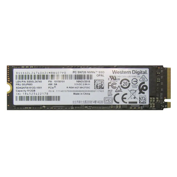 Buy Western Digital SSS0L24740 | PC SN720 512GB Triple-Level Cell PCI Express NVMe 3.0 x4 M.2 2280 Solid State Drive Refurbished - $260.00 Western Digital SSS0L24740 | PC SN720 512GB Triple-Level Cell PCI Express NVMe 3.0 x4 M.2 2280 Solid State Drive Refurbished - Western Digital refurbished available on Gotodirect