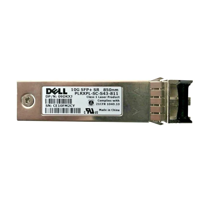 Dell 9DKXJ | 10Gb/s 10GBase-SR Multi-Mode Fibre 850nm 300m Duplex LC Connector SFP+ Transceiver Module Refurbished - Dell refurbished available on Gotodirect