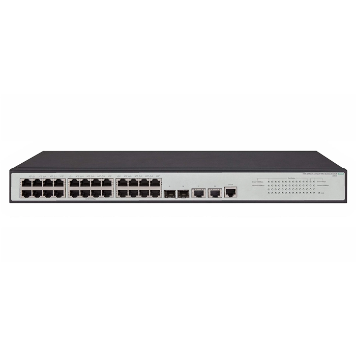 HP JG960A#ABA | OfficeConnect 1950 Series 1950-24G-2SFP+-2xGT 24 x 10/100/1000Base-T RJ-45 and 2 x Combo SFP+ 10GbE Ports Layer 3 Managed Gigabit Ethernet Network Switch Refurbished - Hewlett-Packard (ou HP en abrégé) refurbished available on Gotodirect