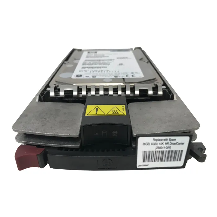 HP 289253-002 | 36.4GB 15000RPM Ultra-320 SCSI Hot-Pluggable (LVD) 80-Pin 3.5-Inch Hard Drive Refurbished - Hewlett-Packard (ou HP en abrégé) refurbished available on Gotodirect