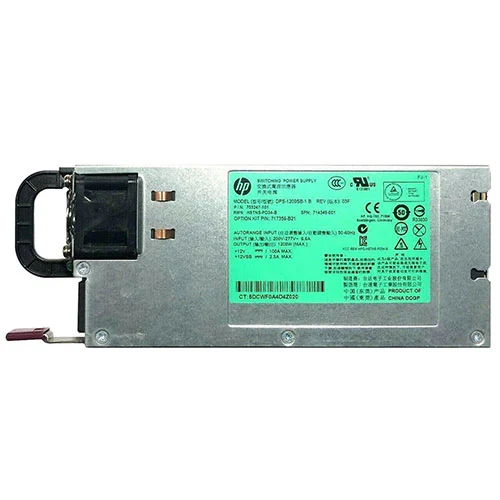 HP 717359-B21 | 1200-Watts 200-277V AC 50-60Hz Common Slot Platinum Hot-Pluggable Power Supply for ProLiant ML350/DL380/DL388P Gen8 Server Refurbished - Hewlett-Packard (ou HP en abrégé) refurbished available on Gotodirect