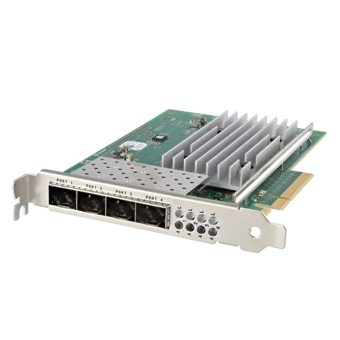 Dell 0HY9T | QLogic QL41164 4 x Ports 10Gb SFP+ Full Height Converged Network Adapter Card Refurbished - Dell refurbished available on Gotodirect