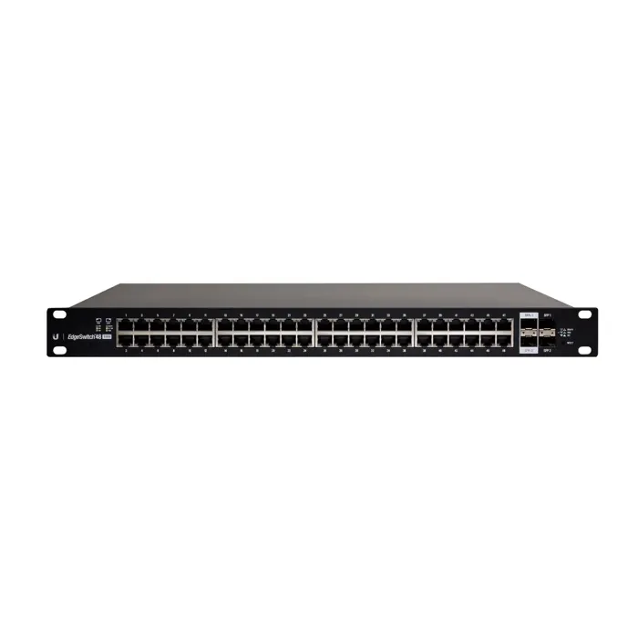 Buy Ubiquiti ES-48-500W | EdgeSwitch 48 x RJ-45 Ports PoE+ 1000Base-T + 2 x SFP Ports + 2 x SFP+ Ports Layer 3 Managed Rack-Mountable Gigabit Ethernet Network Switch Refurbished - $905.51 Ubiquiti ES-48-500W | EdgeSwitch 48 x RJ-45 Ports PoE+ 1000Base-T + 2 x SFP Ports + 2 x SFP+ Ports Layer 3 Managed Rack-Mountable Gigabit Ethernet Network Switch Refurbished - Ubiquiti refurbished available on Gotodirect
