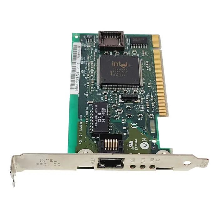 Intel 710550-001 | PRO/100+ Single-Port RJ-45 100Mbps 10Base-T/100Base-TX Fast Ethernet PCI Server Network Adapter Refurbished - Intel refurbished available on Gotodirect