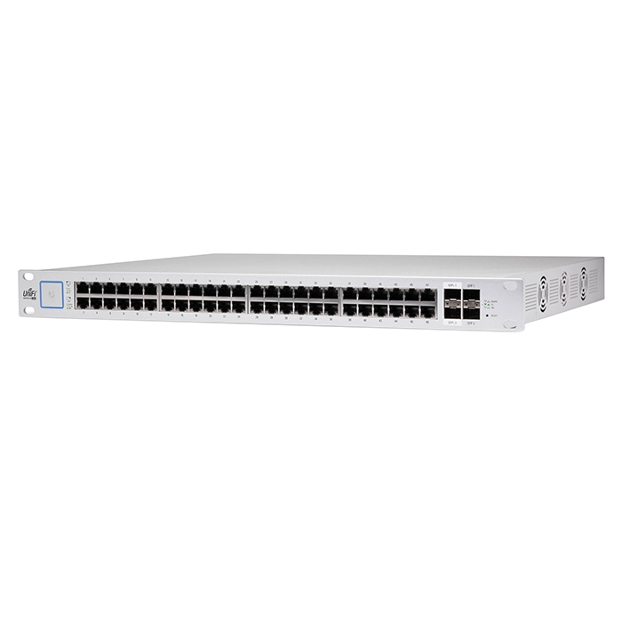 Ubiquiti US-48-750W | UniFi 48x Gigabit RJ45 PoE+ & 2x 1G with 2x 10G SFP+ Ports Layer 2 Managed Switch Refurbished - Ubiquiti refurbished available on Gotodirect