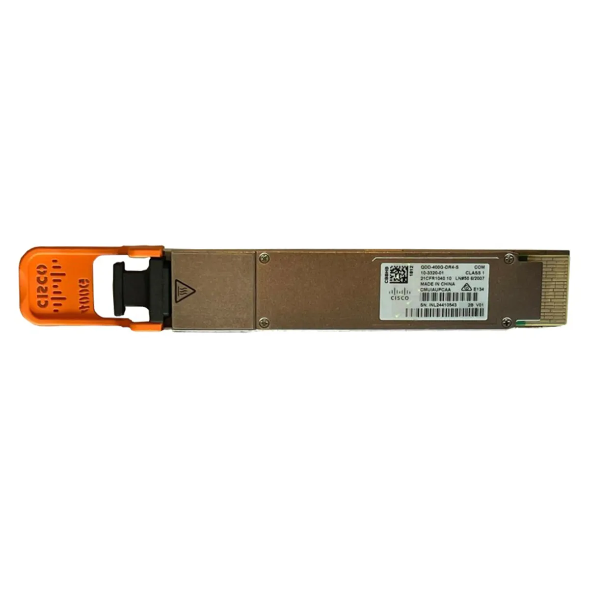 Cisco 10-3320-01 | 400Gb/s 400GBase-DR4 Single-Mode Fibre 1310nm 500m MPO Connector QSFP-DD Transceiver Module Refurbished - Cisco Systems Inc. refurbished available on Gotodirect