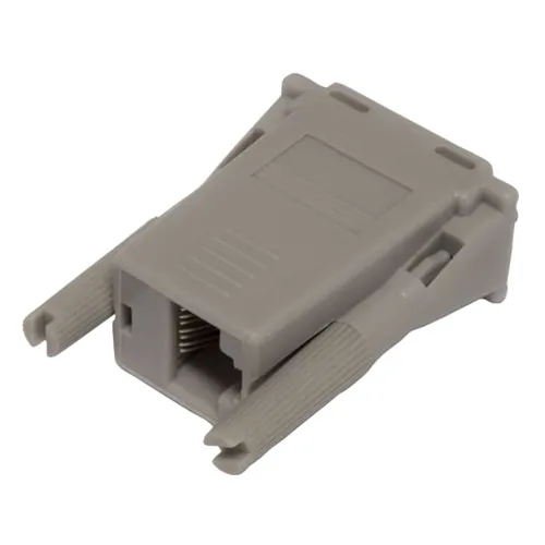 HP Q5T64A | RJ45-DB9 DCE Female Serial Adapter Refurbished - Hewlett-Packard (ou HP en abrégé) refurbished available on Gotodirect