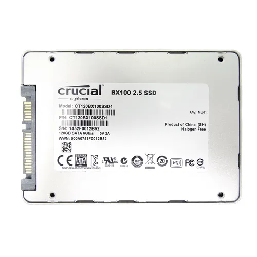 Crucial CT120BX100SSD1 | Bx100 120GB Multi-Level Cell SATA 6Gb/s 2.5-Inch Solid State Drive Refurbished - Crucial refurbished available on Gotodirect