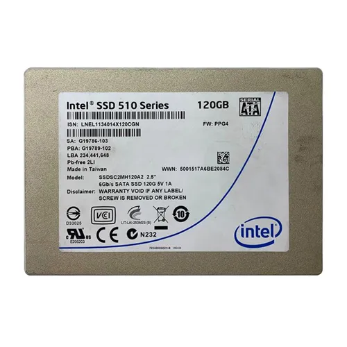 Intel SSDSC2MH120A2 | 510 120GB Multi-Level Cell SATA 6Gb/s NAND Flash 2.5-Inch Solid State Drive Refurbished - Intel refurbished available on Gotodirect